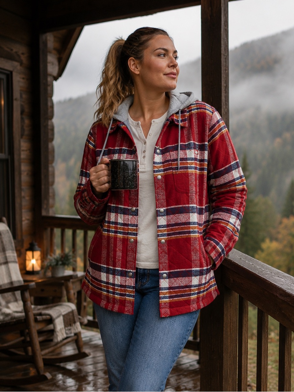 Dickies Hooded Flannel Shirt Jacket Red Plaid
NWT 2X